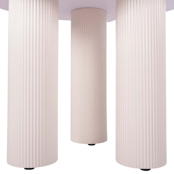 ΣΕΤ ΤΡΑΠΕΖΑΡΙΑ ΕΣΩΤ.ΧΩΡΟΥ 5ΤΜΧ HM11978 ΤΡΑΠΕΖΙ DORIK & 4 ΠΟΛΥΘΡΟΝΕΣ WINON (ΓΚΡΙ) - Image 6