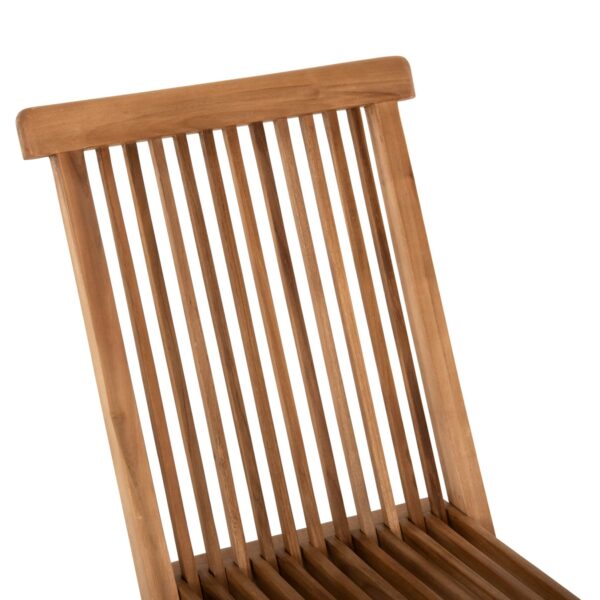 ΣΕΤ ΤΡΑΠΕΖΑΡΙΑΣ ΕΞΩΤ. ΧΩΡΟΥ 5ΤΜΧ KENDALL HM11955 ΜΑΣΙΦ ΞΥΛΟ TEAK ΦΥΣΙΚΟ - Image 6