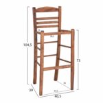 ΣΚΑΜΠΟ ΜΠΑΡ ΕΠΙΛΟΧΙΑ JHETT HM5587.01 ΟΞΙΑ ΕΜΠΟΤΙΣMOY ΚΑΡΥΔΙ 40,5x39x104,5Υεκ.ΣΚΕΛΕΤΟΣ - Image 2