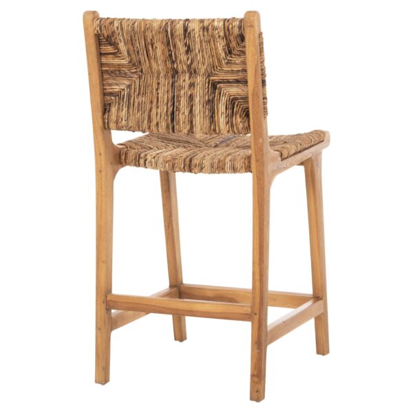 ΣΚΑΜΠΟ ΜΠΑΡ WALTER HM9842 ΞΥΛO TEAK ΣΕ ΦΥΣΙΚΟ-ΨΑΘΑ 46x55x96Υεκ. - Image 5