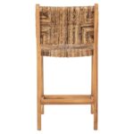 ΣΚΑΜΠΟ ΜΠΑΡ WALTER HM9842 ΞΥΛO TEAK ΣΕ ΦΥΣΙΚΟ-ΨΑΘΑ 46x55x96Υεκ. - Image 6