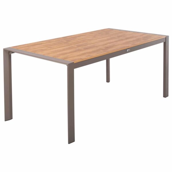 ΤΡΑΠΕΖΙ ΕΞΩΤ.ΧΩΡΟΥ GOYA HM6059.04 ΑΛΟΥΜΙΝΙΟ ΣΑΜΠΑΝΙ & POLYWOOD 160X80Χ75Υεκ. - Image 5