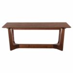 ΤΡΑΠΕΖΙ ΣΑΛΟΝΙΟΥ RIMER HM9743 MDF ΜΕ ΚΑΠΛΑΜΑ ΦΡΑΞΙΝΟΥ ΣΕ ΚΑΡΥΔΙ ΧΡΩΜΑ 120X60x45Yεκ. - Image 3