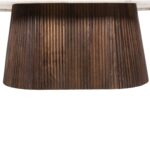 ΤΡΑΠΕΖΙ ΣΑΛΟΝΙΟΥ ΟΒΑΛ PURGER HM9716 ΜΑΣΙΦ MANGO-ΛΕΥΚΟ ΜΑΡΜΑΡΟ 120x70x38Υεκ. - Image 5