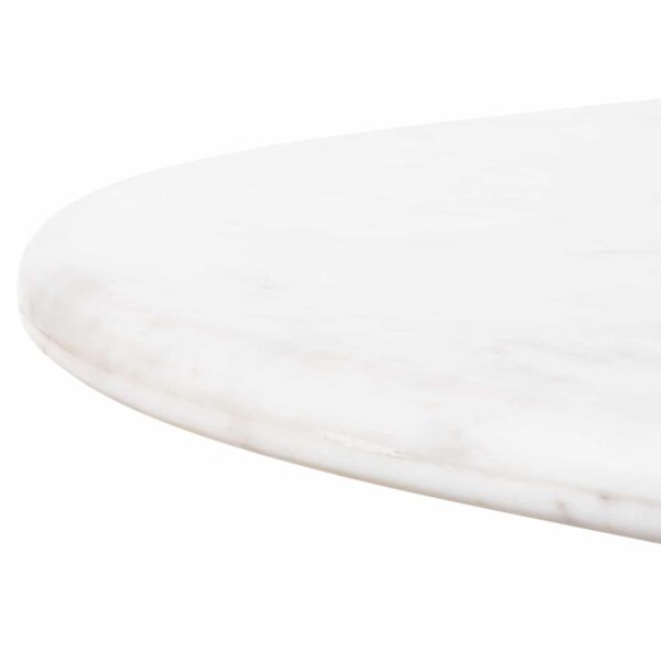 ΤΡΑΠΕΖΙ ΣΑΛΟΝΙΟΥ ΟΒΑΛ PURGER HM9716 ΜΑΣΙΦ MANGO-ΛΕΥΚΟ ΜΑΡΜΑΡΟ 120x70x38Υεκ. - Image 6