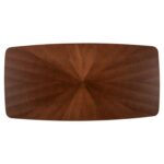 ΤΡΑΠΕΖΙ ΤΡΑΠΕΖΑΡΙΑΣ RINER ΟΡΘΟΓΩΝΙΟ HM9745 MDF ΜΕ ΚΑΠΛΑΜΑ ΚΑΡΥΔΙΑΣ 180x90x76εκ. - Image 5