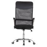 ΚΑΡΕΚΛΑ ΓΡΑΦΕΙΟΥ CABLE HM1000.31 ΜΑΥΡO MESH-ΠΟΔΙ ΧΡΩΜΙΟΥ 61x56x107-117Υεκ. - Image 6