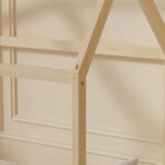 ΚΡΕΒΑΤΙ ΠΑΙΔΙΚΟ PEPE HM677.01 τ.MONTESSORI ΞΥΛΟ ΠΕΥΚΟ ΦΥΣΙΚΟ- 190x90εκ - Image 6