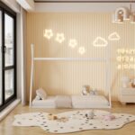 ΚΡΕΒΑΤΙ ΠΑΙΔΙΚΟ MUNK HM681.03 τ.MONTESSORI ΜΑΣΙΦ ΞΥΛΟ ΠΕΥΚΟΥ ΛΕΥΚΟ- 190x90εκ - Image 5