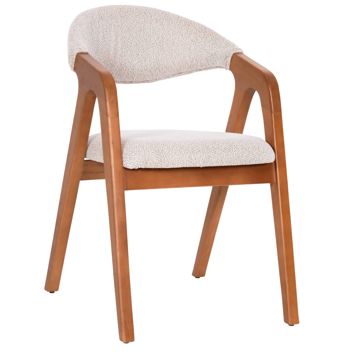 HM18020.01 ΠΟΛΥΘΡΟΝΑ ENOR HM18020.01 ΞΥΛΟ ΟΞΙΑΣ ΦΥΣΙΚΟ-ΥΦΑΣΜΑ ΜΠΕΖ 53x59x81Υεκ. - Image 1