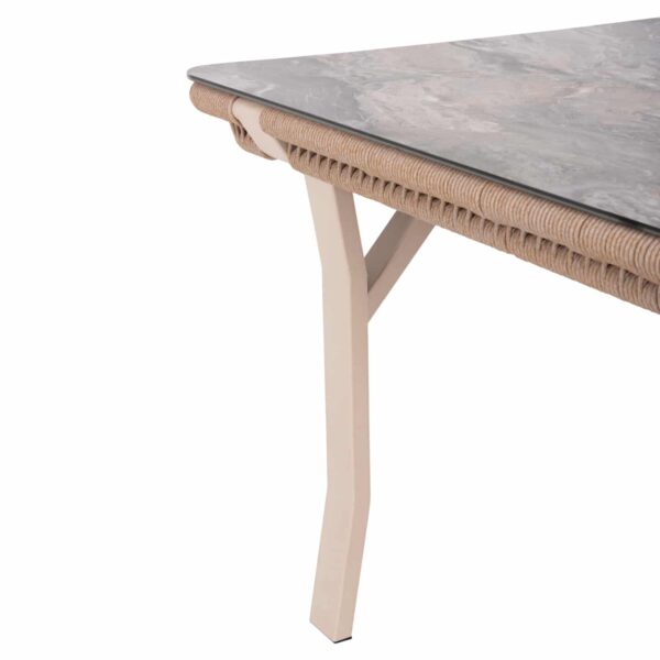 ΣΕΤ ΤΡΑΠΕΖΑΡΙΑΣ ΕΞ.ΧΩΡΟΥ 7ΤΜΧ DRIMM HM6119.01 ΑΛΟΥΜΙΝΙΟ ΜΠΕΖ- ΣΧΟΙΝΙ ΚΑΠΟΥΤΣΙΝΟ - Image 6