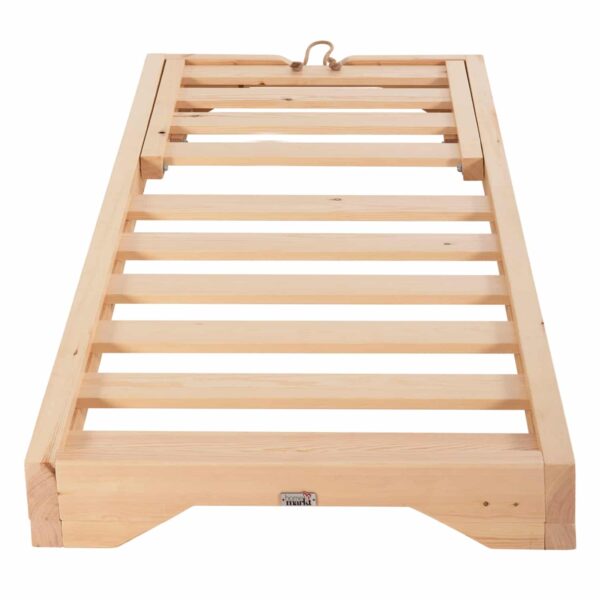 ΞΑΠΛΩΣΤΡΑ IKARIA HM6115.01 ΞΥΛΟ ΠΕΥΚΟΥ ΣΕ ΦΥΣΙΚΟ 80x208x32-100Yεκ. - Image 5