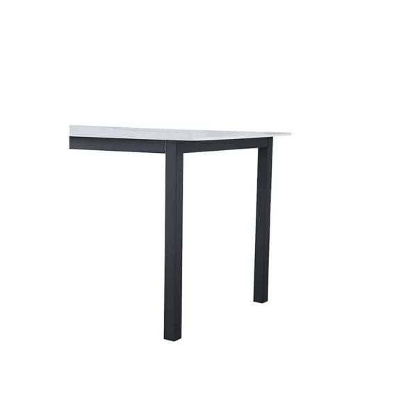 PLUTO ΤΡΑΠΕΖΙ ΛΕΥΚΟ ΜΕ ΟΨΗ ΜΑΡΜΑΡΟΥ 160x90x76 02-0624 - Image 4