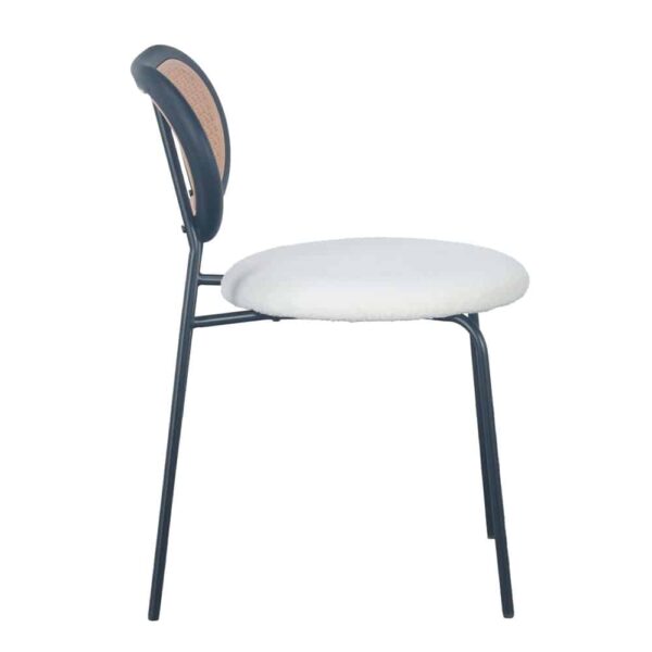 VINTAGE ΚΑΡΕΚΛΑ OFF WHITE 47x55x76 03-1062 - Image 2