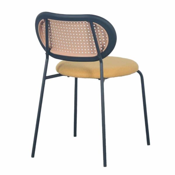 VINTAGE ΚΑΡΕΚΛΑ ΚΙΤΡΙΝΟ 47x55x76 03-1063 - Image 3