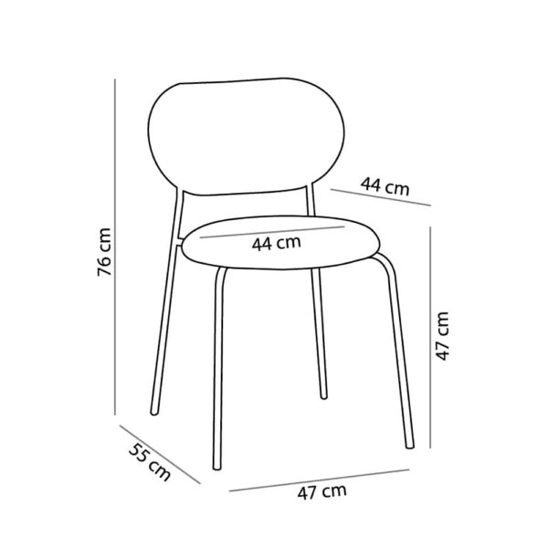 VINTAGE ΚΑΡΕΚΛΑ ΚΙΤΡΙΝΟ 47x55x76 03-1063 - Image 5