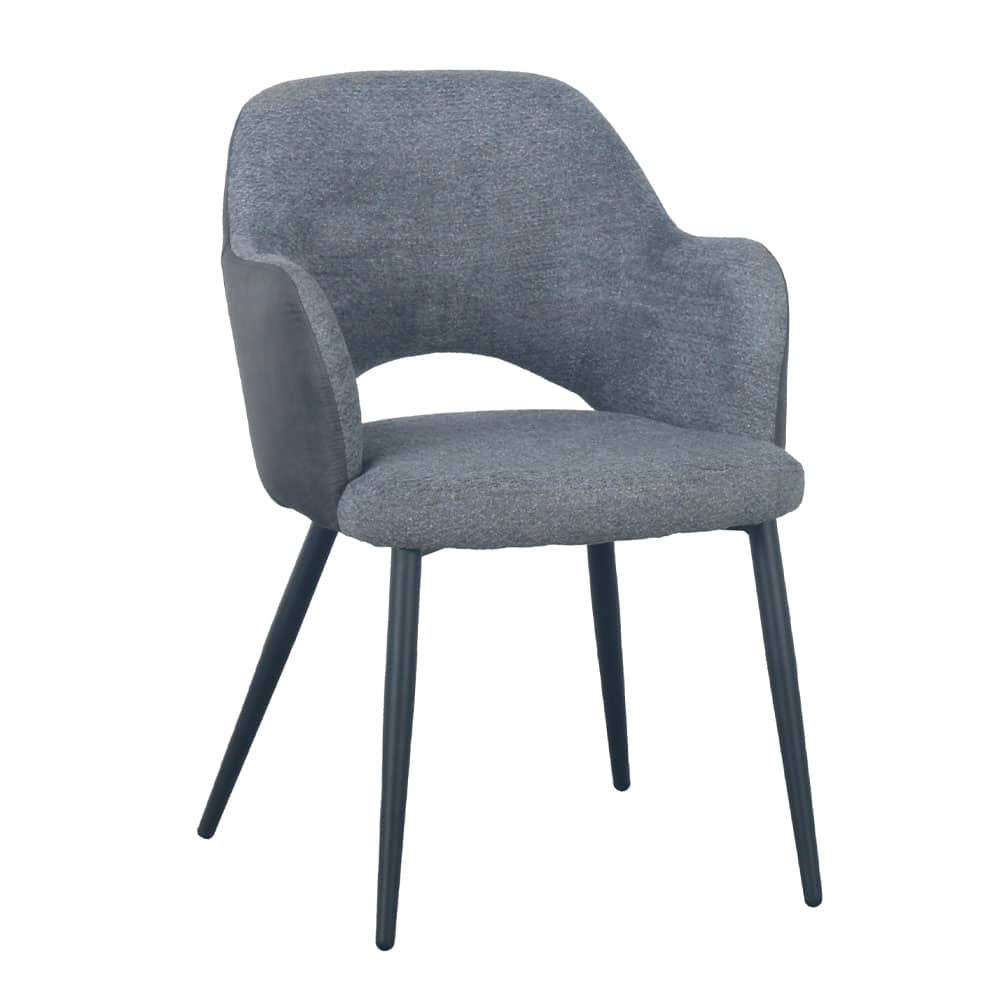 03-1065-1YBmi-first-_1 ASCOT ΚΑΡΕΚΛΑ ΓΚΡΙ ΣΚΟΥΡΟ 60x63.5x79 03-1065 - Image 1