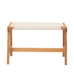 MESH ΣΚΑΜΠΟ ΛΕΥΚΟ ΦΥΣΙΚΟ 57x41x35.5 22-0182 - Image 2