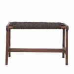 MESH ΣΚΑΜΠΟ ΚΑΦΕ ANTIQUE ΚΑΡΥΔΙ 57x41x35.5 22-0184 - Image 2