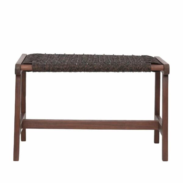 MESH ΣΚΑΜΠΟ ΚΑΦΕ ANTIQUE ΚΑΡΥΔΙ 57x41x35.5 22-0184 - Image 2