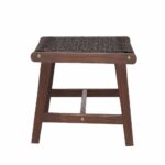 MESH ΣΚΑΜΠΟ ΚΑΦΕ ANTIQUE ΚΑΡΥΔΙ 57x41x35.5 22-0184 - Image 3