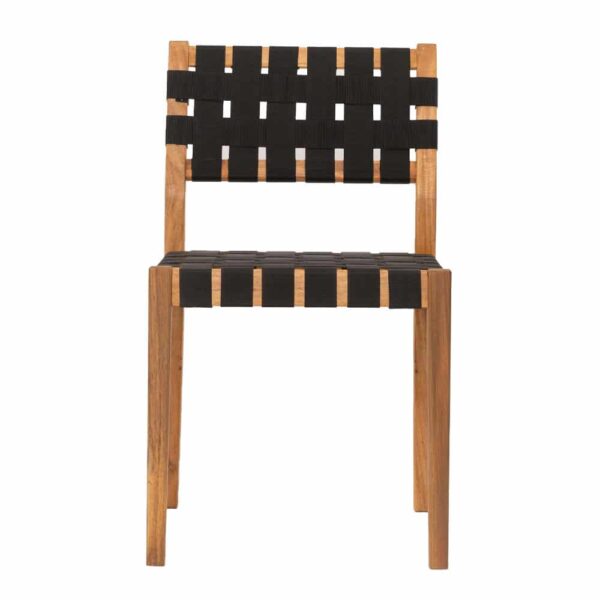 HASTAG ΚΑΡΕΚΛΑ ΜΑΥΡΟ ΦΥΣΙΚΟ 45x46x80 22-0186 - Image 2