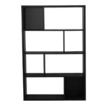 DOMINO ΒΙΒΛΙΟΘΗΚΗ ΜΑΥΡΟ OAK 120x29x180 24-0642