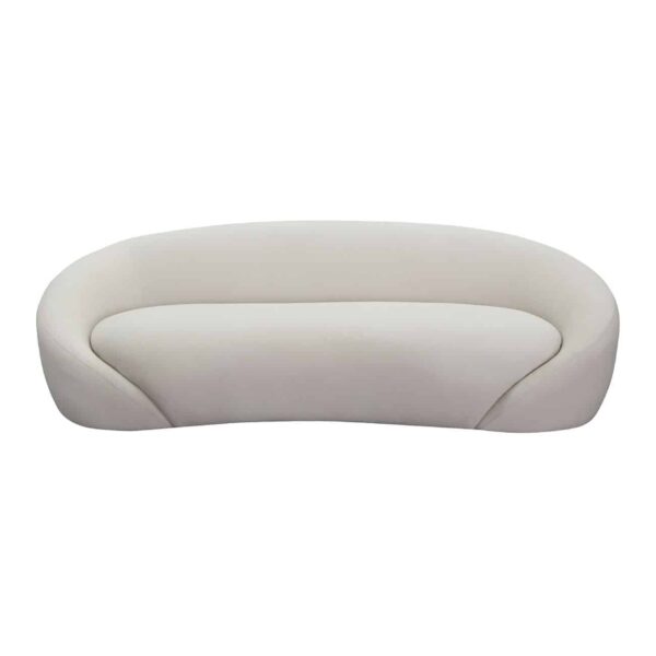 RAMON Καναπές 3θ - Σαλονιού - Καθιστικού, Ύφασμα Εκρού 229x106x78cm - Image 3