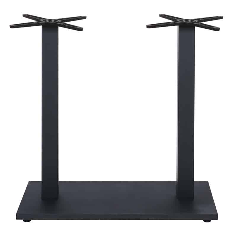 PRATO-W Βάση Τραπεζιού BAR 70x40cm H.93cm Μέταλλο Βαφή Μαύρο με Ρεγουλατόρο/ 17 PRATO-W Βάση Τραπεζιού BAR 70x40cm H.93cm Μέταλλο Βαφή Μαύρο με Ρεγουλατόρο/ 17,50Kg 70x40 H.93cm - Image 1