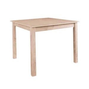 Ταβέρνας Τραπέζι Λυόμενο Οξιά - Κόντρα Πλακέ, Βαφή Εμποτισμού Φυσικό 80x80x75cm