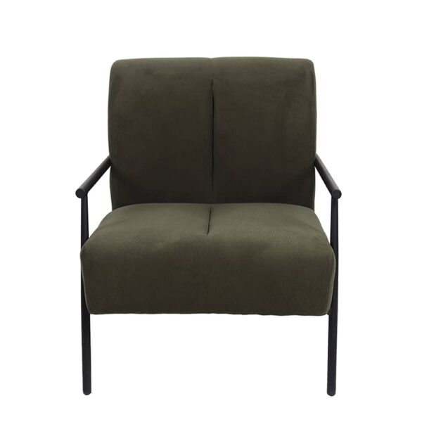 KIOTO ΠΟΛΥΘΡΟΝΑ ΛΑΔΙ ΣΚΟΥΡΟ 64x76x81 01-3062 - Image 2