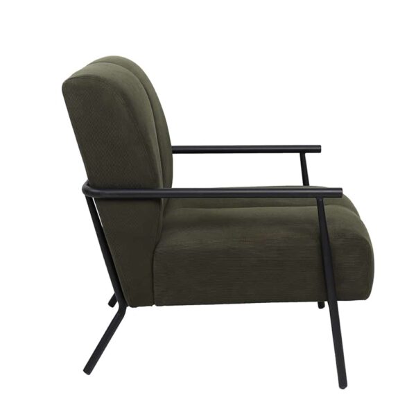 KIOTO ΠΟΛΥΘΡΟΝΑ ΛΑΔΙ ΣΚΟΥΡΟ 64x76x81 01-3062 - Image 3