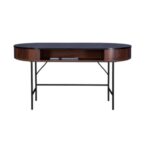 OVAL ΚΟΝΣΟΛΑ 1ΡΑΦΙ ΚΑΡΥΔΙ 104.5x50x75.5 05-0666