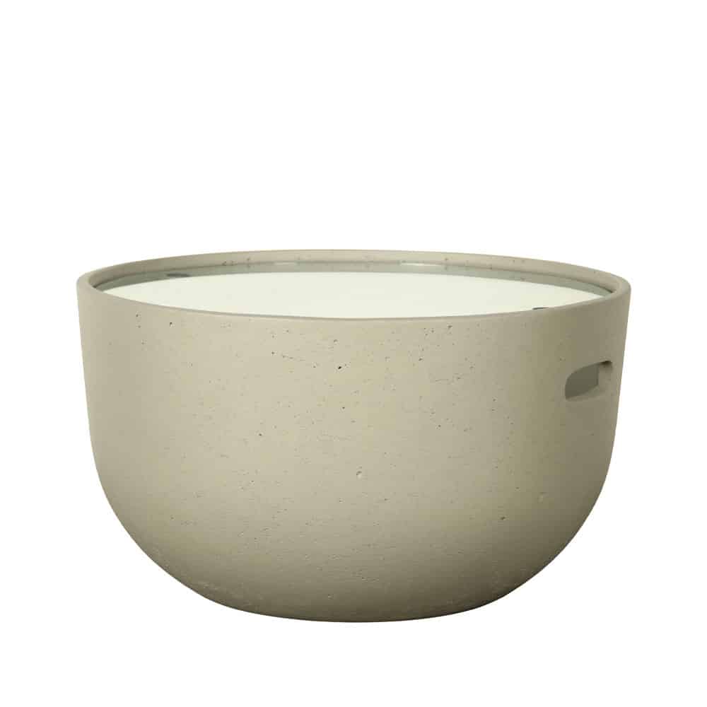 22-0104-bn7uE-first-_1 CAP COFFEE TABLE CEMENT ΑΝΟΙΧΤΟ 58x58x32 22-0104 - Image 1