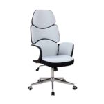 OPTIMUM ΚΑΡΕΚΛΑ ΓΡΑΦΕΙΟΥ ΓΚΡΙ ΑΝΟΙΧΤΟ ΛΕΥΚΟ ΜΑΥΡΟ 64x69x128 25-0620