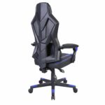 FUSION ΚΑΡΕΚΛΑ GAMING ΓΡΑΦΕΙΟΥ ΜΑΥΡΟ ΜΠΛΕ 50x74x137 25-0701 - Image 4