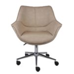 JONES ΚΑΡΕΚΛΑ ΓΡΑΦΕΙΟΥ BEIGE 68x64x92 25-0715 - Image 2