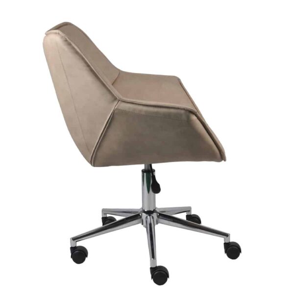 JONES ΚΑΡΕΚΛΑ ΓΡΑΦΕΙΟΥ BEIGE 68x64x92 25-0715 - Image 3