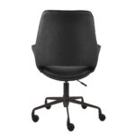 MINIMAL ΚΑΡΕΚΛΑ ΓΡΑΦΕΙΟΥ ΜΑΥΡΟ 65.5x64.5x106 25-0717 - Image 5