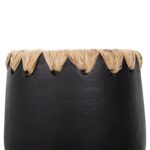 ΔΙΑΚΟΣΜΗΤΙΚΟ ΒΑΖΟ HM4368 ΤΕΡΑΚΟΤΑ ΣΕ ΜΑΥΡΟ ΜΕ ΠΛΕΞΗ ΨΑΘΑΣ ΣΤΟ ΣΤΟΜΙΟ Φ13x16Υεκ. - Image 6