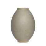 VASE-2 Βάζο Cement, Απόχρωση Beige Φ40x55cm Φ40x55cm - Image 2