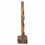 ΕΠΙΤΡΑΠΕΖΙΟ ΔΙΑΚΟΣΜΗΤΙΚΟ ΜΑΣΙΦ ΞΥΛΟ ΤEAK ΦΥΣΙΚΟ HM7718 50X15X64YΕΚ. - Image 4