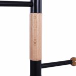 ΚΑΛΟΓΕΡΟΣ MERCURY HM8609.02 ΞΥΛΟ ΟΞΙΑ- ΜΑΥΡΟ ΜΕΤΑΛΛΟ ΜΕ ΜΑΥΡΟ ΜΑΡΜΑΡΟ Φ37X176Υεκ. - Image 4