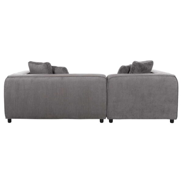 ΚΑΝΑΠΕΣ ΓΩΝΙΑ (ΑΡΙΣΤΕΡΗ) 3-ΘΕΣΙΟΣ GRACE HM3280.03L ΓΚΡΙ ΥΦΑΣΜΑ 252x160x70-90Υεκ - Image 6