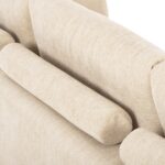 ΚΑΝΑΠΕΣ ΓΩΝΙΑ (ΑΡΙΣΤΕΡΗ) COVEN HM3266.01L ΕΚΡΟΥ ΥΦΑΣΜΑ 298x102-208x85Υεκ. - Image 6