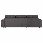 ΚΑΝΑΠΕΣ-ΚΡΕΒΑΤΙ-ΑΡΙΣΤ.ΓΩΝΙΑ-ΜΕ ΑΠΟΘ.ΧΩΡΟ CLANCY HM3281.02L ΑΝΘΡΑΚΙ ΥΦΑΣΜΑ 308x181x92Υεκ - Image 6