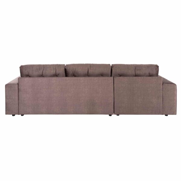 ΚΑΝΑΠΕΣ-ΚΡΕΒΑΤΙ-ΑΡΙΣΤ.ΓΩΝΙΑ-ΜΕ ΑΠΟΘ.ΧΩΡΟ CLANCY HM3281.03L ΚΑΦΕ ΥΦΑΣΜΑ 308x181x92Υεκ - Image 6