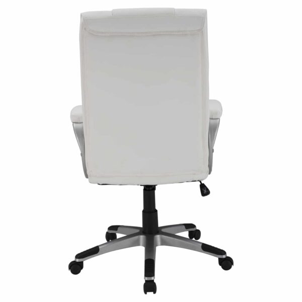 ΚΑΡΕΚΛΑ ΓΡΑΦΕΙΟΥ CHANDER HM1092.02 ΛΕΥΚΗ 63x66x116 εκ. - Image 6