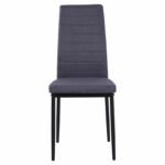 ΚΑΡΕΚΛΑ ΜΕΤΑΛΛΙΚΗ LADY HM0037.20 ΓΚΡΙ ΥΦΑΣΜΑ ΜΕΤΑΛΛΙΚΟ ΣΚΕΛΕΤΟ K/D 40x48x95 - Image 3