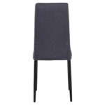 ΚΑΡΕΚΛΑ ΜΕΤΑΛΛΙΚΗ LADY HM0037.20 ΓΚΡΙ ΥΦΑΣΜΑ ΜΕΤΑΛΛΙΚΟ ΣΚΕΛΕΤΟ K/D 40x48x95 - Image 6